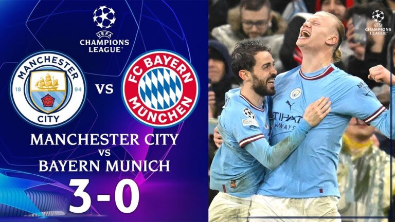 Manchester City vs Bayern Munich Head to Head History & Highlights
